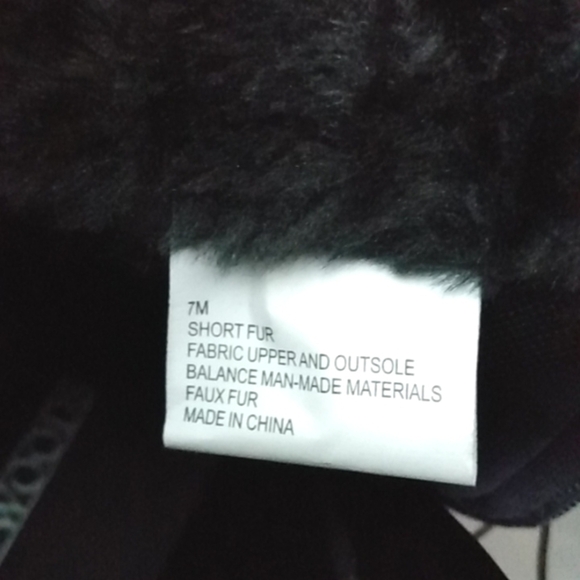 ALPINE WOODS BLACK FUR LINED SIDE ZIP ANKLE BOOTS SIZE 7 NWT - Picture 7 of 10